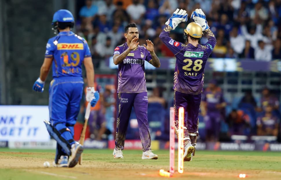 Kolkata Knight Riders Vs Mumbai Indians Timeline